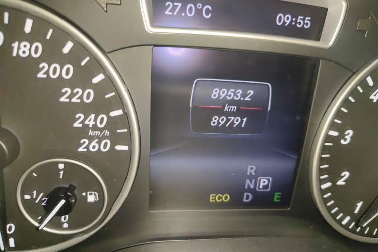 Used Mercedes-Benz A-Class 2013 A 180 Fashion Model Odometer Close Up