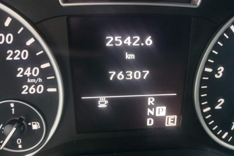 Used Mercedes-Benz A-Class 2013 A 180 Fashion Model Odometer Close Up