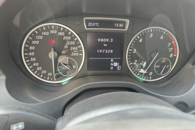 Used Mercedes-Benz A-Class 2013 A 180 Fashion Model Odometer Close Up