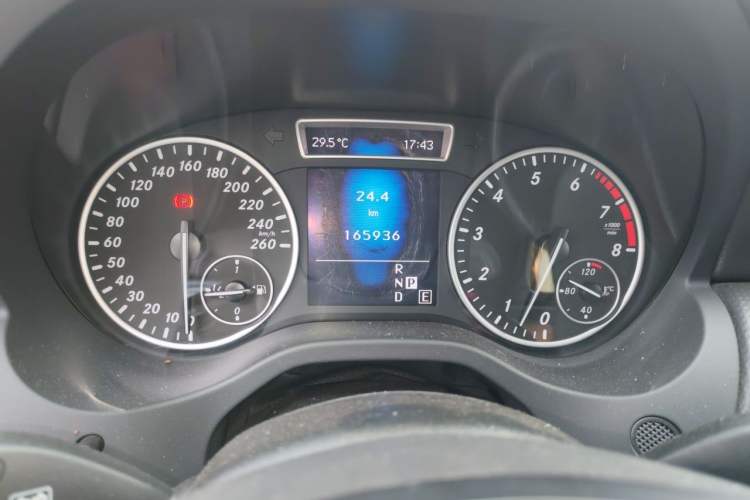 Used Mercedes-Benz A-Class 2013 A 180 Fashion Model Odometer Close Up