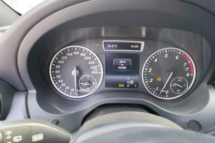 Used Mercedes-Benz A-Class 2013 A 180 Fashion Model Odometer Close Up