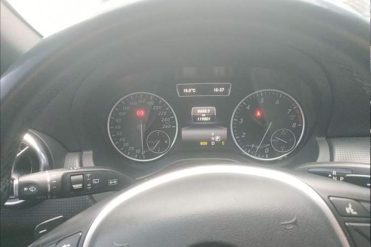 Used Mercedes-Benz A-Class 2013 A 180 Fashion Model Odometer Close Up