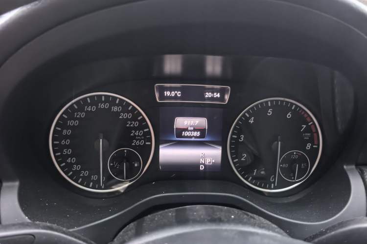 Used Mercedes-Benz A-Class 2013 A 180 Fashion Model Odometer Close Up