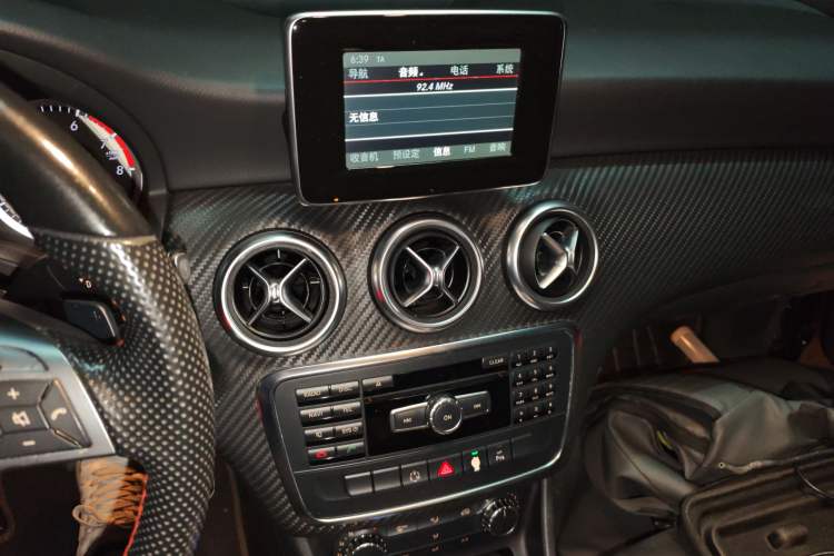 Used Mercedes-Benz A-Class 2015 A 200 Sport Edition Audio And AC Panel