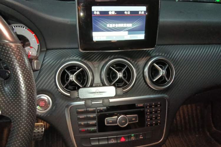 Used Mercedes-Benz A-Class 2015 A 200 Sport Edition Audio And AC Panel