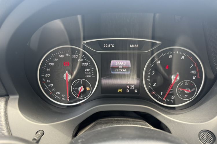 Used Mercedes-Benz A-Class 2016 A 200 Dynamic Edition Odometer Close Up