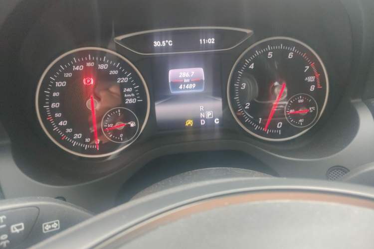 Used Mercedes-Benz A-Class 2016 A 200 Dynamic Edition Odometer Close Up