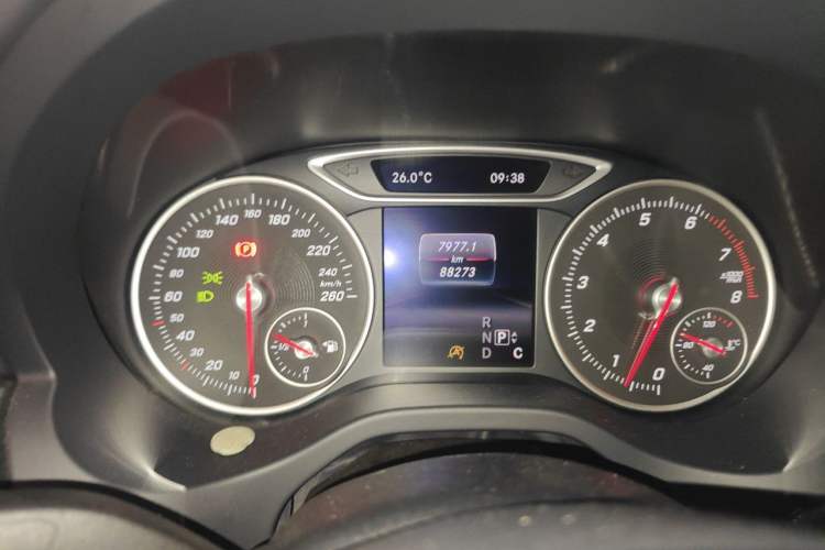 Used Mercedes-Benz A-Class 2016 A 200 Dynamic Edition Odometer Close Up