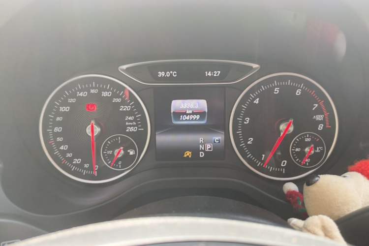 Used Mercedes-Benz A-Class 2016 A 200 Dynamic Edition Odometer Close Up