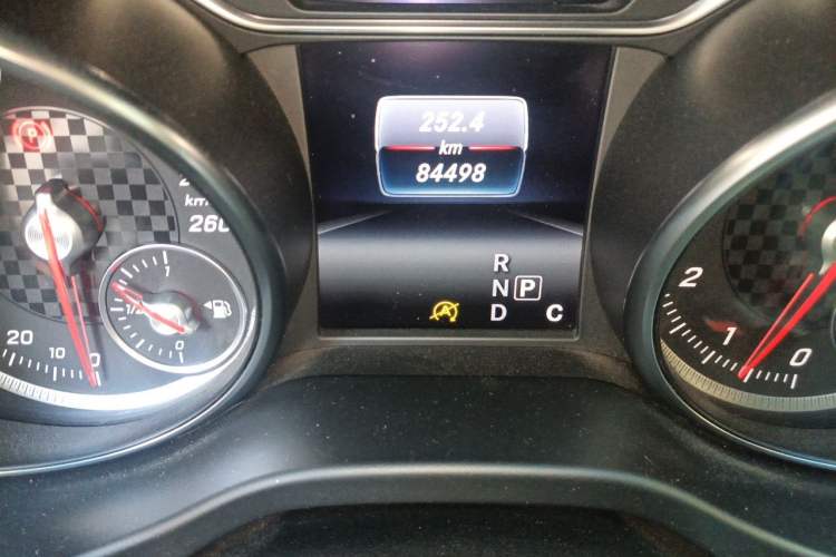 Used Mercedes-Benz A-Class 2016 A 200 Fashion Model Odometer Close Up