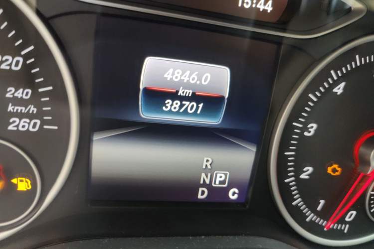 Used Mercedes-Benz A-Class 2016 A 200 Dynamic Edition Odometer Close Up