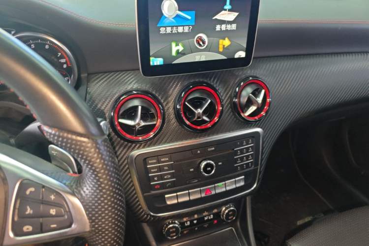 Used Mercedes-Benz A-Class 2017 A 260 Sport Edition Audio And AC Panel