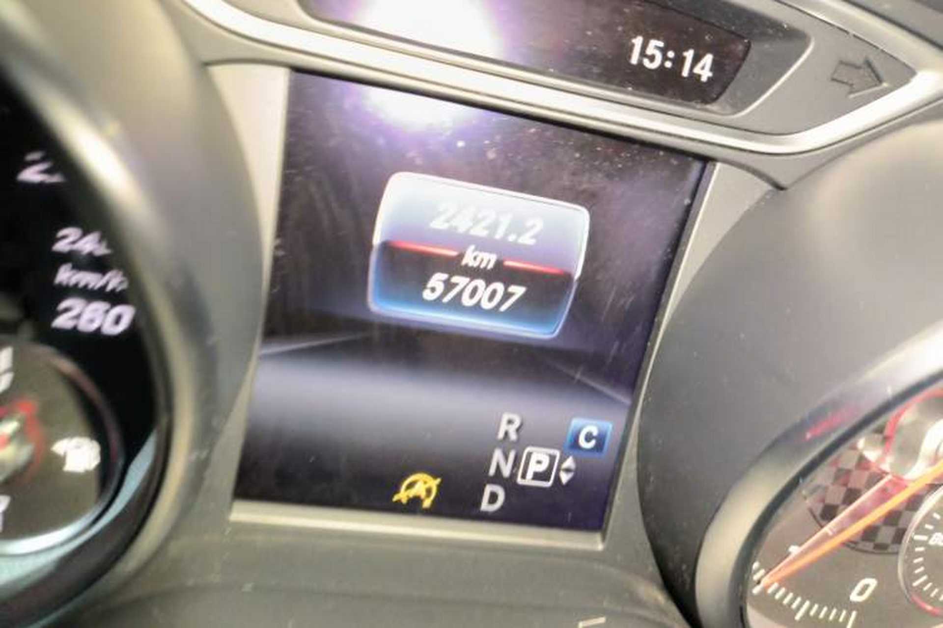 Used Mercedes-Benz A-Class 2017 A 200 Fashion Model Odometer Close Up