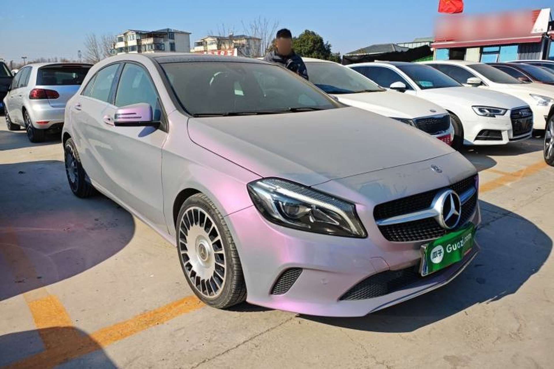 Used Mercedes-Benz A-Class 2017 Revised Version A 200 Fashion Edition Front Right 45 Deg
