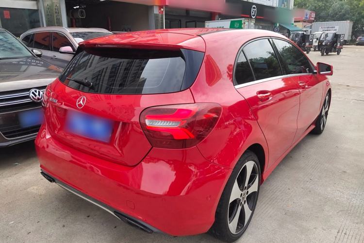 Used Mercedes-Benz A-Class 2017 Revised Version A 200 Fashion Edition Rear Right 45 Deg