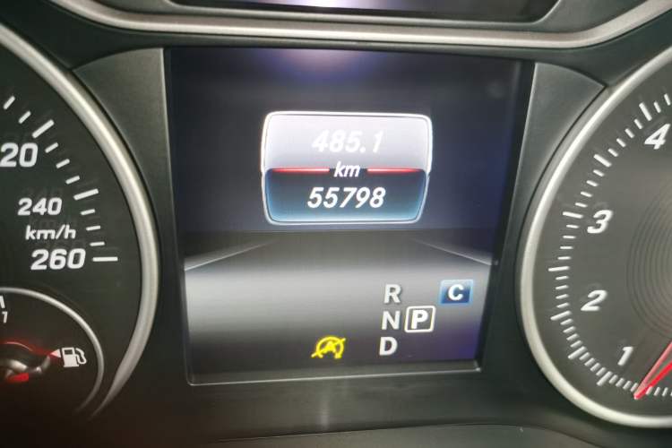 Used Mercedes-Benz A-Class 2017 A 200 Dynamic Edition Odometer Close Up