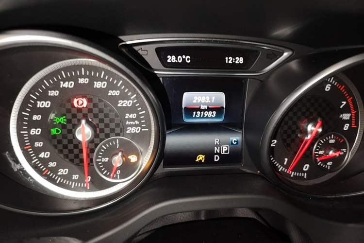 Used Mercedes-Benz A-Class 2017 A 200 Fashion Model Instrument Cluster