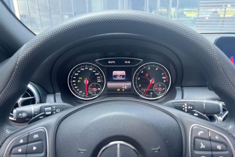 Used Mercedes-Benz A-Class 2017 Revised A 180 Odometer Close Up