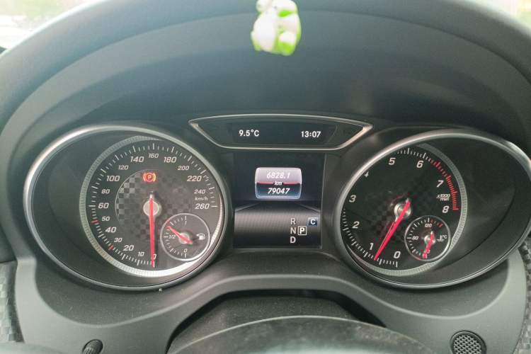 Used Mercedes-Benz A-Class 2017 A 200 Fashion Model Odometer Close Up