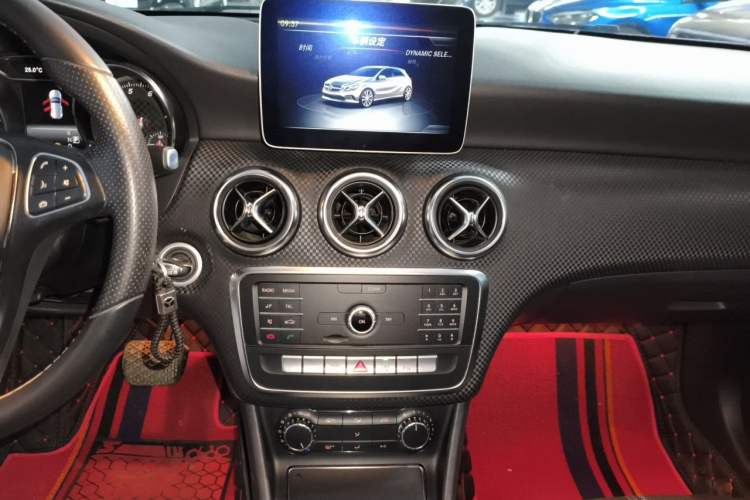 Used Mercedes-Benz A-Class 2018 A 200 Fashion Model Audio And AC Panel