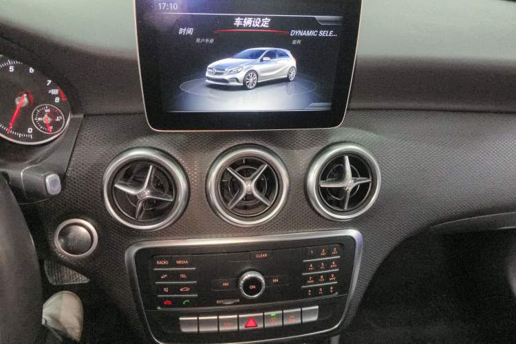 Used Mercedes-Benz A-Class 2018 A 200 Dynamic Edition Audio And AC Panel