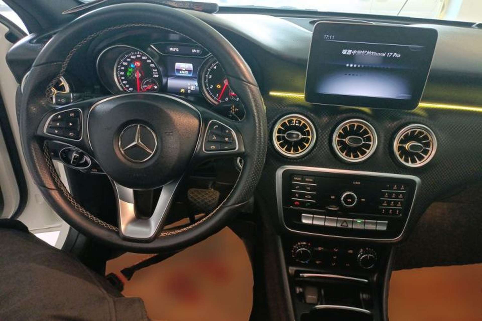 Used Mercedes-Benz A-Class 2018 A 200 Fashion Model Center Console