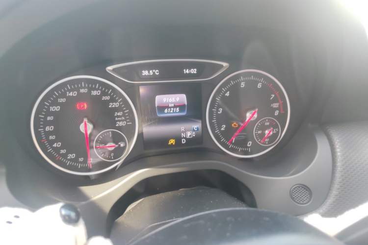 Used Mercedes-Benz A-Class 2018 A 200 Dynamic Edition Odometer Close Up
