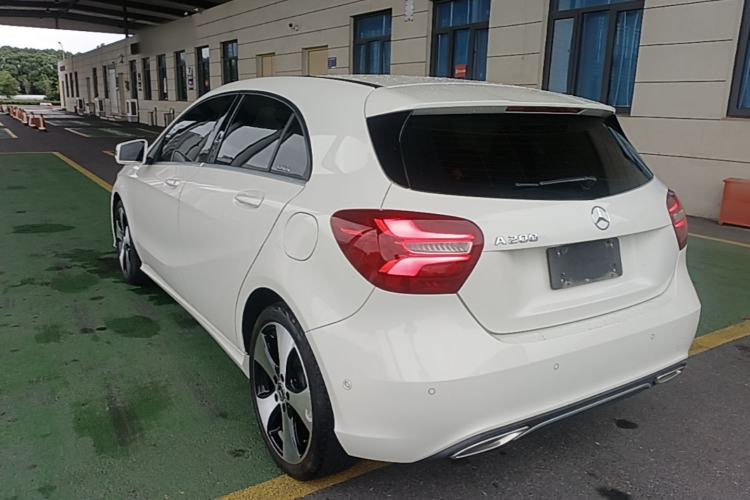 Used Mercedes-Benz A-Class 2018 A 200 Fashion Model Rear Left 45 Deg