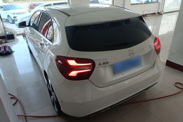 Used Mercedes-Benz A-Class 2018 A 200 Fashion Model Rear Left 45 Deg
