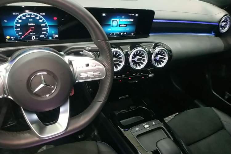 Used Mercedes-Benz A-Class 2019 A 180 L Sport Sedan Audio And AC Panel