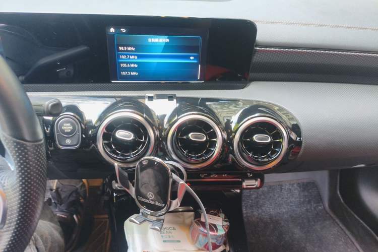 Used Mercedes-Benz A-Class 2019 A 180 L Sport Sedan Audio And AC Panel