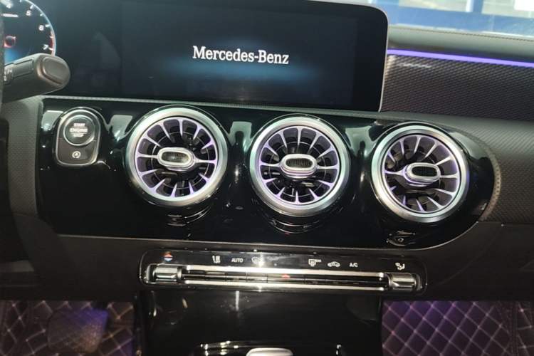 Used Mercedes-Benz A-Class 2019 A 200 L Sport Sedan Audio And AC Panel