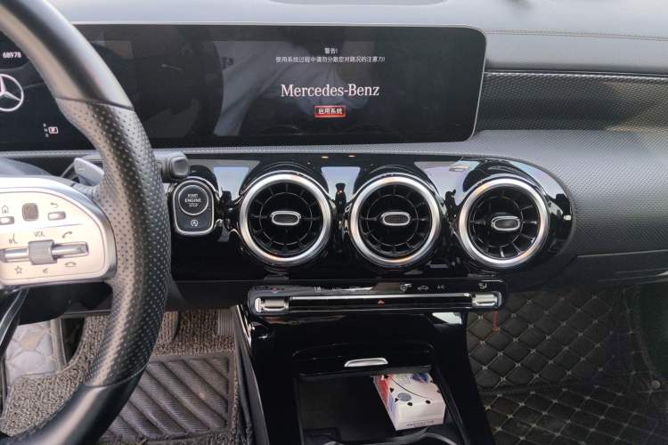 Used Mercedes-Benz A-Class 2019 Restyled A 200 L Sport Sedan Audio And AC Panel