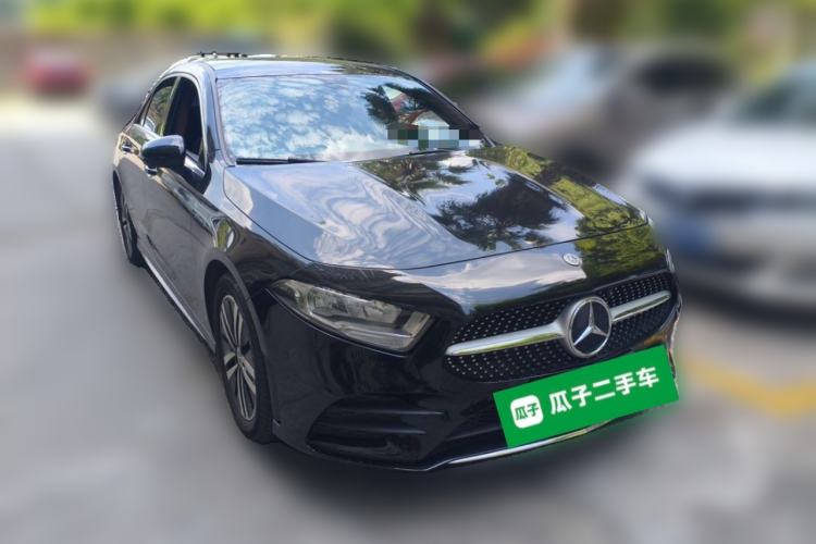 Used Mercedes-Benz A-Class 2019 A 180 L Sport Sedan Front Right 45 Deg