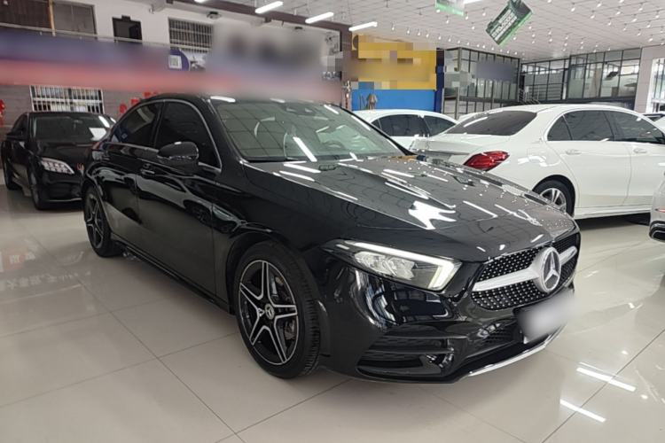 Used Mercedes-Benz A-Class 2019 A 200 L Sport Sedan Front Right 45 Deg