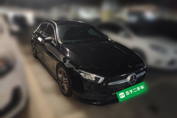 Used Mercedes-Benz A-Class 2019 Restyled A 200 L Sport Sedan Front Right 45 Deg