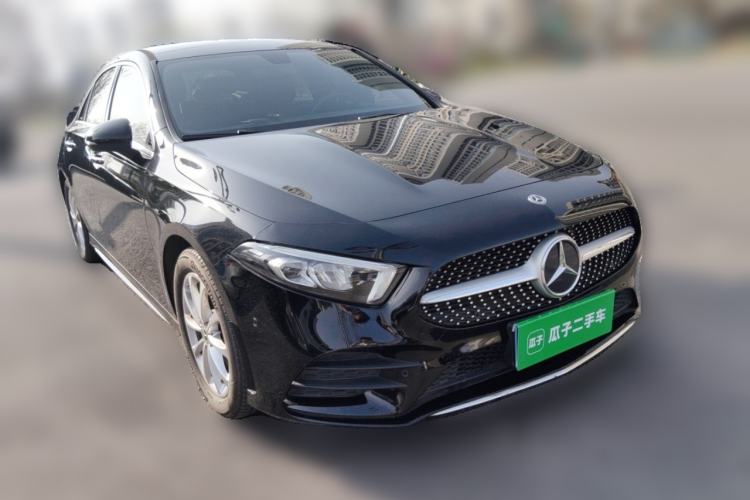 Used Mercedes-Benz A-Class 2019 Restyled A 200 L Sport Sedan Front Right 45 Deg