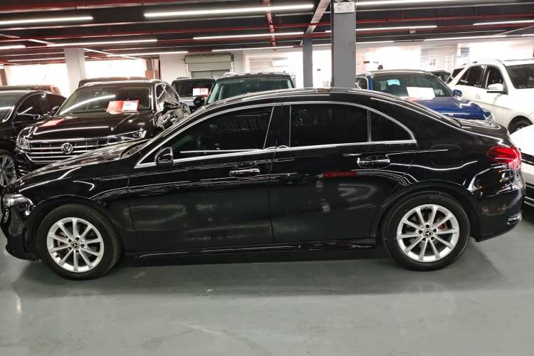 Used Mercedes-Benz A-Class 2019 Restyled A 200 L Sport Sedan Left Side
