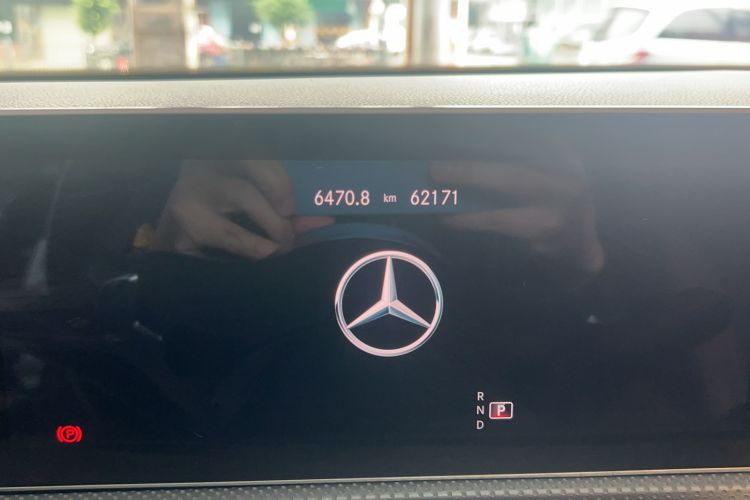 Used Mercedes-Benz A-Class 2019 A 200 L Sport Sedan Odometer Close Up
