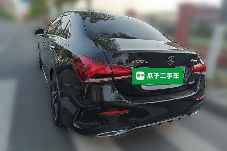 Used Mercedes-Benz A-Class 2019 A 200 L Sport Sedan First Edition Special Edition Rear Left 45 Deg