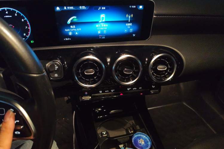Used Mercedes-Benz A-Class 2019 A 200 Dynamic Edition Audio And AC Panel