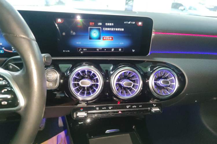 Used Mercedes-Benz A-Class 2019 A 200 Dynamic Edition Audio And AC Panel