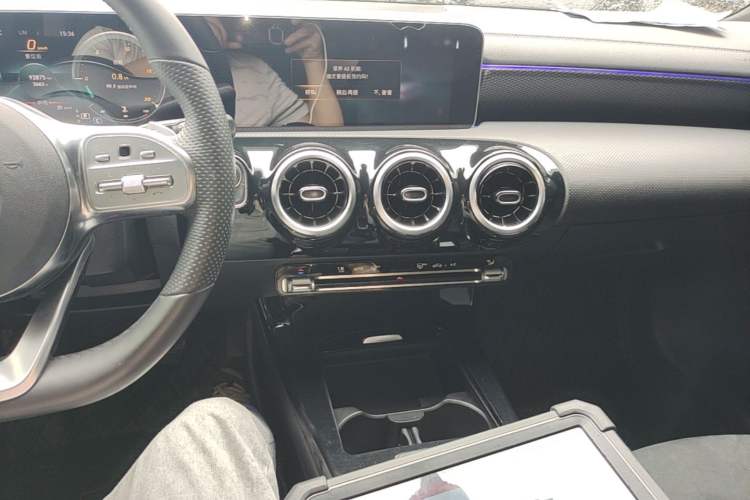 Used Mercedes-Benz A-Class 2019 A 200 L Sport Sedan Audio And AC Panel