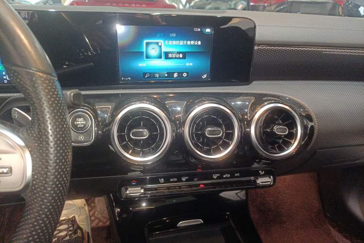 Used Mercedes-Benz A-Class 2019 A 180 L Sport Sedan Audio And AC Panel