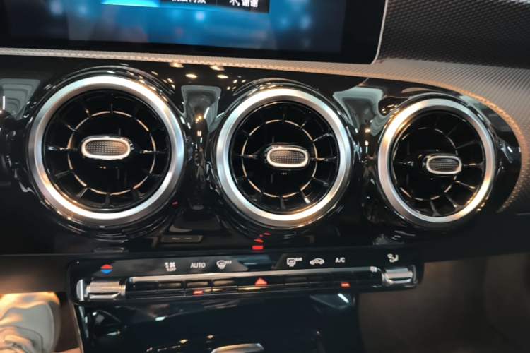 Used Mercedes-Benz A-Class 2019 Restyled A 200 L Sport Sedan Audio And AC Panel