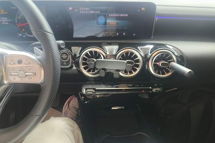 Used Mercedes-Benz A-Class 2019 A 200 L Sport Sedan Audio And AC Panel