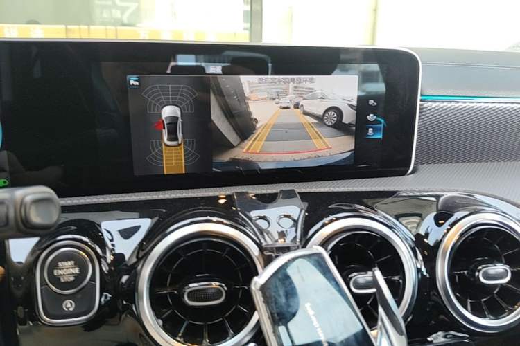 Used Mercedes-Benz A-Class 2019 A 200 L Sport Sedan Audio And AC Panel