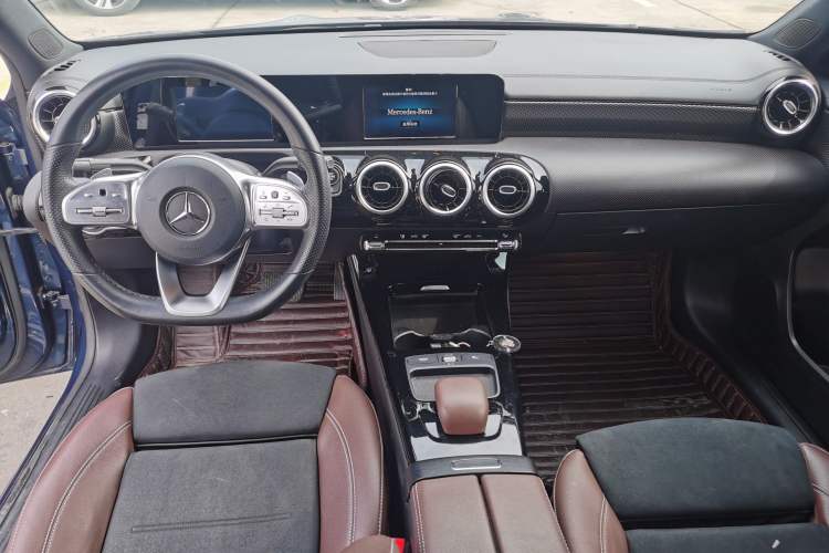 Used Mercedes-Benz A-Class 2019 A 180 L Sport Sedan Audio And AC Panel