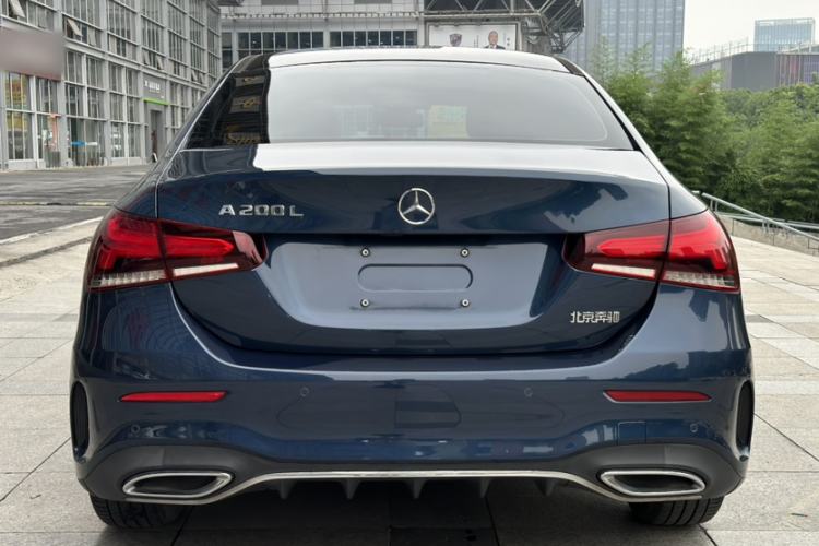 Used Mercedes-Benz A-Class 2019 Restyled A 200 L Sport Sedan Exterior 2