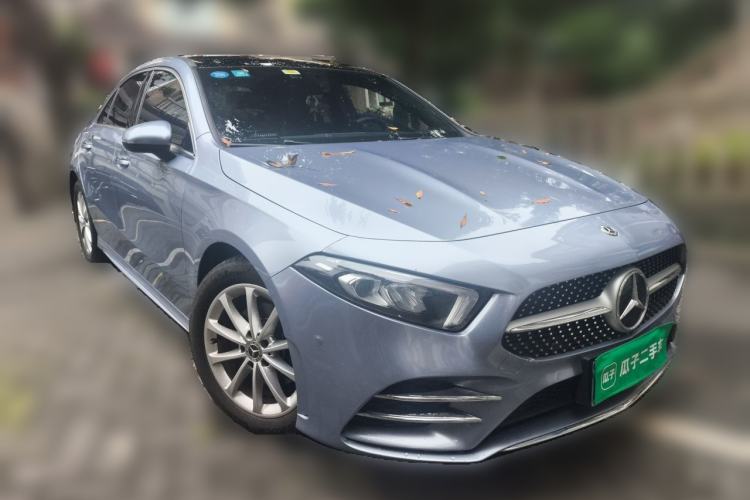 Used Mercedes-Benz A-Class 2019 Restyled A 200 L Sport Sedan Front Right 45 Deg